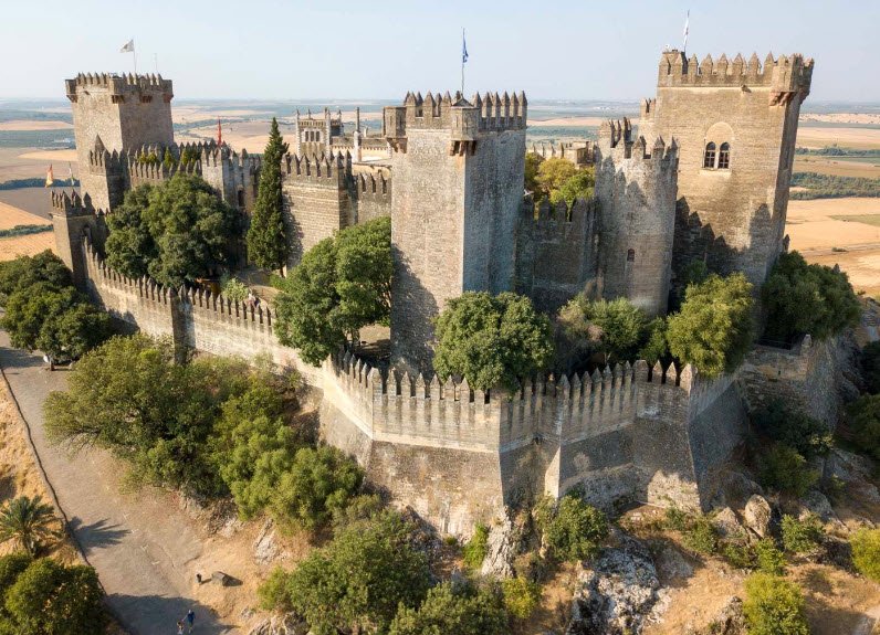 Castle Of Alaejos, Spain